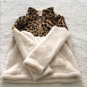 CDM Cheetah Half Zip Jacket